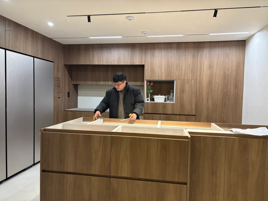 대표 직접 시공