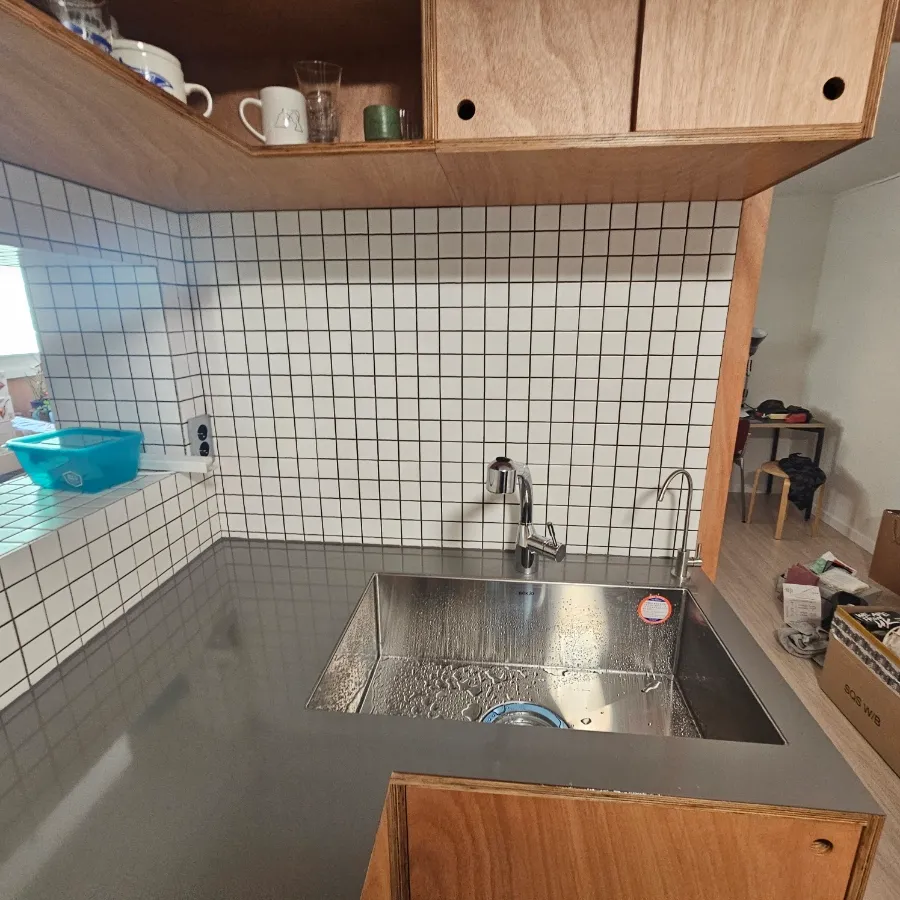 은평구 원목 스테인리스 싱크대 시공 후기 - 싱크대장김상진 시공사례 사진