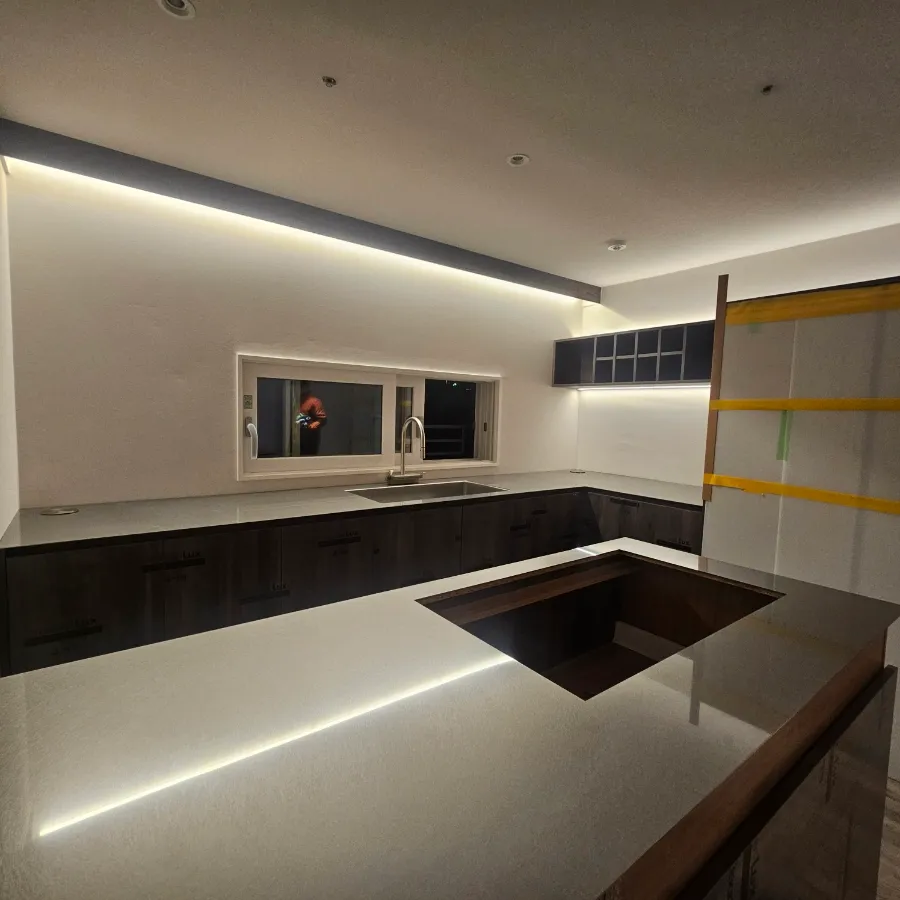 동탄 파크아너스 3t 스테인리스 싱크대 상판 시공 후기 - 싱크대장김상진 시공사례 사진