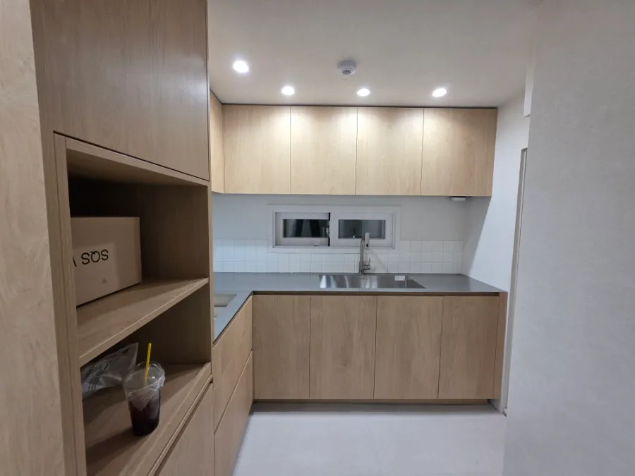 강남 수서 신동아아파트 스테인리스 싱크대 상판 시공 후기 - 싱크대장김상진 시공사례 사진