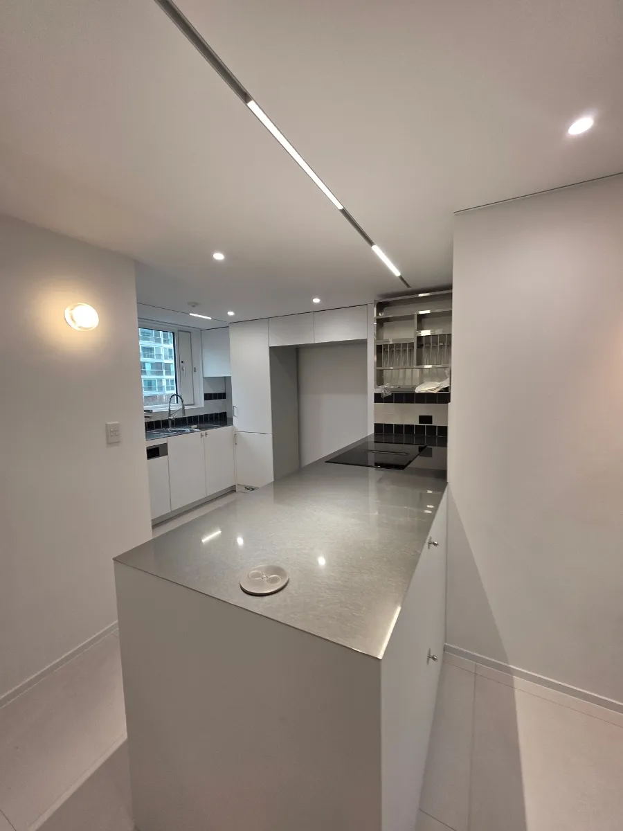 일산 강선마을 트렌디싱크 스테인리스 상판 3T 시공 후기 - 싱크대장김상진 시공사례 사진