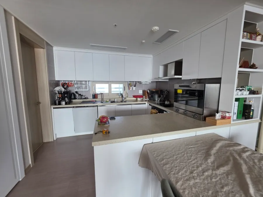 인천송도 대리석 위 스테인리스 상판 2t 시공 후기 - 싱크대장김상진 시공사례 사진